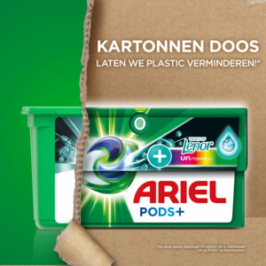 4x Ariel All-in-1 Pods Wasmiddelcapsules Color Lenor Unstoppables - 45.89 euro