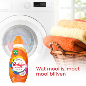 Robijn Klein & Krachtig Wasmiddel Color 19 Wasbeurten - 12.99 euro