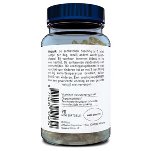 Orthica Kabeljauwleverolie - 9.42 euro