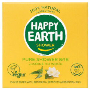 6x Happy Earth 100% Natuurlijke Shower Bar Jasmine Ho Wood - 39.15 euro