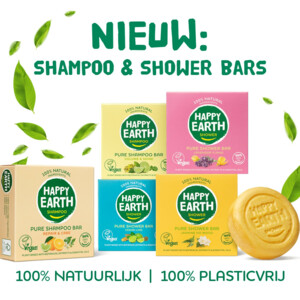 Happy Earth 100% Natuurlijke Shampoo Bar Volume & Shine - 7.99 euro