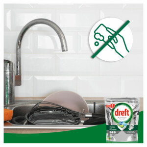 Dreft Platinum All In One Vaatwascapsules Citroen - 27.05 euro