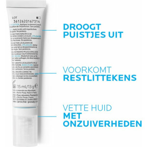 3x La Roche Posay Effaclar A.I Onzuiverheden Crème - 44.68 euro