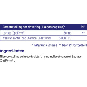 2x Vitakruid Lactase Optiferm 3000 FCC - 41.85 euro
