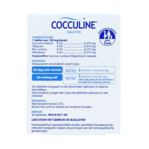 Boiron Cocculine - 8.15 euro
