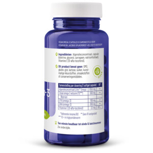 2x Vitakruid Omega 3 1000 TG Vegan - 60.36 euro
