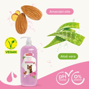 3x Beaphar Shampoo Hond Langharige Vacht - 33.55 euro