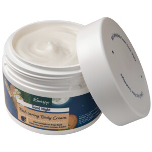 3x Kneipp Rich Caring Bodycrème Good Night - 11.42 euro