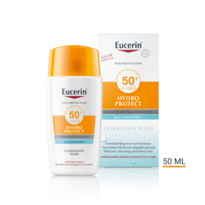 Eucerin Sun Hydro Protect Ultralichte Fluid SPF 50+ - 24.99 euro