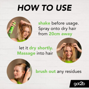 Got2b Droogshampoo Fresh & Fabulous - 4.49 euro