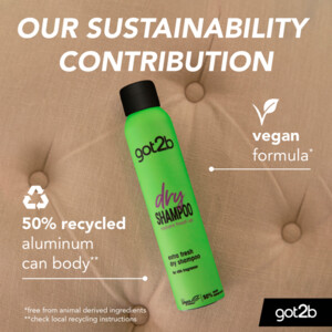 Got2b Droogshampoo Fresh & Fabulous - 4.49 euro