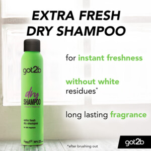 6x Got2b Droogshampoo Fresh & Fabulous - 25.42 euro