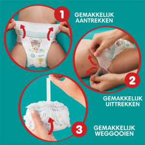 Pampers Baby Dry Luierbroekjes Maat 3 (6-11 kg) - 59.99 euro
