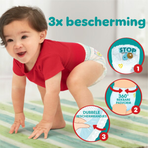 Pampers Baby Dry Luierbroekjes Maat 3 (6-11 kg) - 59.99 euro