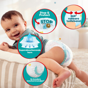 Pampers Baby Dry Luierbroekjes Maat 7 (15+ kg) - 62.09 euro