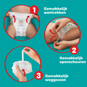 Pampers Baby Dry Luierbroekjes Maat 7 (15+ kg) - 62.09 euro