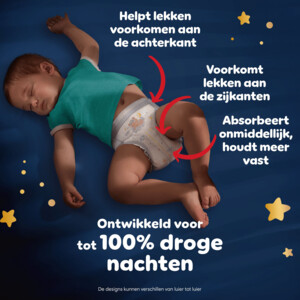 Pampers Baby Dry Night Pants Luierbroekjes Maat 4 (9kg-15kg) - 55.24 euro
