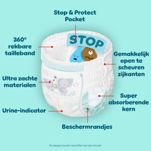 Pampers Premium Protection Luierbroekjes Maat 4 (9-15 kg) - 91.03 euro