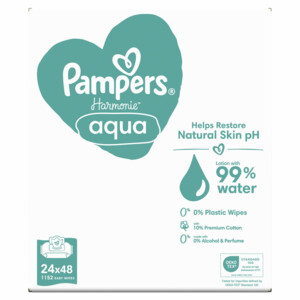 Pampers Billendoekjes Harmonie Aqua - 50.69 euro