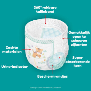 Pampers Baby Dry Luierbroekjes Maat 8 (17 kg+) - 54.07 euro