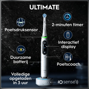 Oral-B Elektrische Tandenborstel iO 10 Wit - 329.99 euro