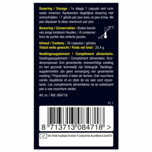 3x Lucovitaal Quercetine 500mg - 19.18 euro