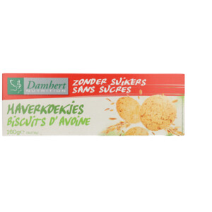 3x Damhert Haverkoekjes Zonder Suikers - 8.84 euro
