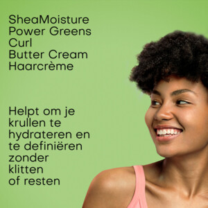 Shea Moisture Power Greens Moringa & Avocado Haarmasker - 13.99 euro