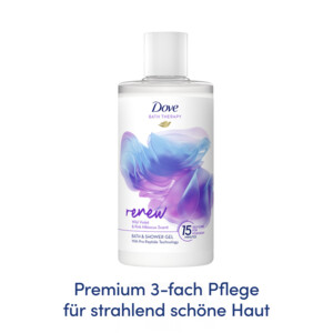 Dove Bath Therapy Renew Badschuim & Douchgel - 8.99 euro