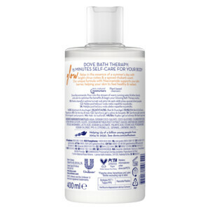 6x Dove Bath Therapy Glow Badschuim & Douchegel - 21.58 euro