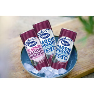 Hero Cassis Zero Blikjes 4-pack - 2.99 euro