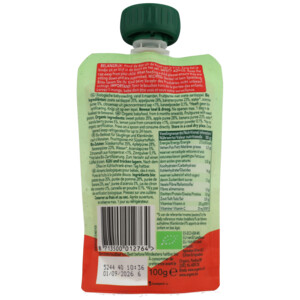 6x Organix Knijpfruit Nutra Vita 6+m Zoete Aardappel Kers Kaneel BIO - 8.77 euro