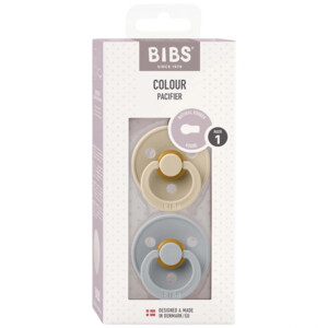 Bibs Fopspeen Maat 1 0-6 mnd Vanilla Cloud - 10.95 euro