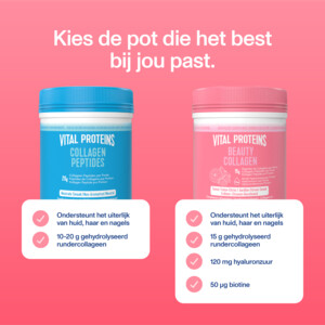 Vital Proteins Beauty Collageen Aardbei en Citroen - 32.05 euro