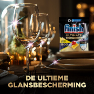 5x Finish Quantum Vaatwastabletten Ultimate Infinity Shine - 59.99 euro