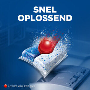 6x Finish Vaatwastabletten Quantum All-in-1 Regular - 74.66 euro