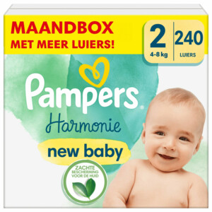Pampers Harmonie Luiers Maat 2 en Harmonie Aqua Billendoekjes 720 stuks Pakket - 94.18 euro