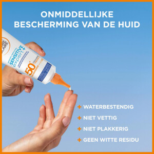 Garnier Ambre Solaire Sensitive Expert+ Zonbeschermingsserum SPF 50+ - 13.95 euro