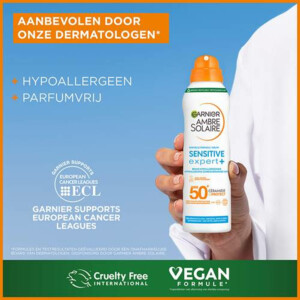 Garnier Ambre Solaire Sensitive Expert+ Dry Mist Spray SPF 50+ - 25.99 euro