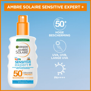 Garnier Ambre Solaire Sensitive Expert+ Kids Zonnebrandspray SPF 50+ - 22.19 euro