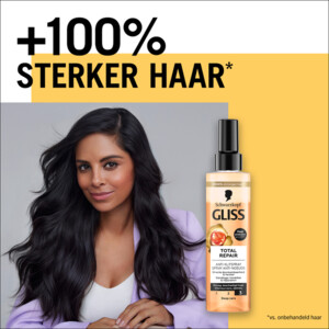 6x Gliss Anti-klit Spray Total Repair - 27.29 euro