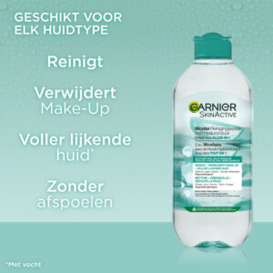 Garnier SkinActive Hyaluronzuur Aloë Vera Micellair Reinigingswater - 6.95 euro