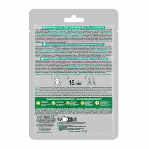 Garnier SkinActive Hyaluron Cryo Jelly Anti-vermoeidheid Sheet Masker - 3.99 euro