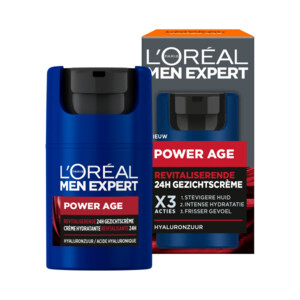 L'Oréal Men Expert Power Age Revitaliserende 24H Gezichtscrème - 19.99 euro