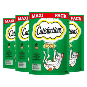 4x Catisfactions Kattensnoepjes Kattenkruid