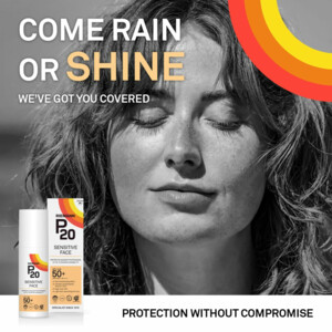 2x P20 Sensitive Face SPF 50+ Creme - 28.99 euro