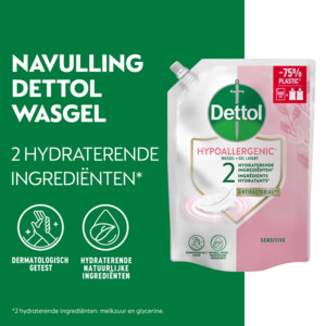 6x Dettol Refill Handzeep Sensitive - 27.59 euro