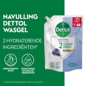 6x Dettol Refill Handzeep Relaxing Lavender - 27.25 euro