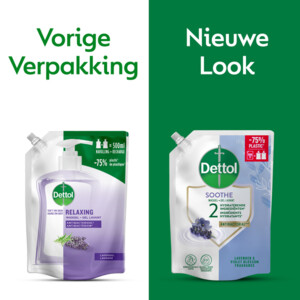 6x Dettol Refill Handzeep Relaxing Lavender - 27.25 euro