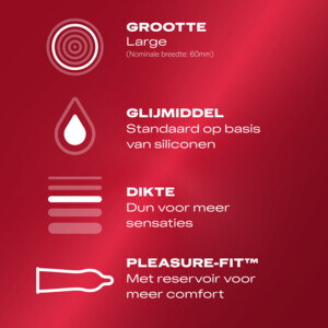 6x Durex Condooms Thin Feel XL - 61.49 euro